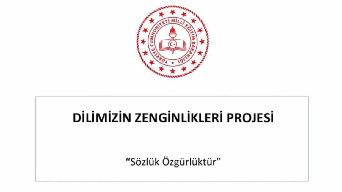 Dilimizin Zenginlikleri Projesi okulumuzda başladı.